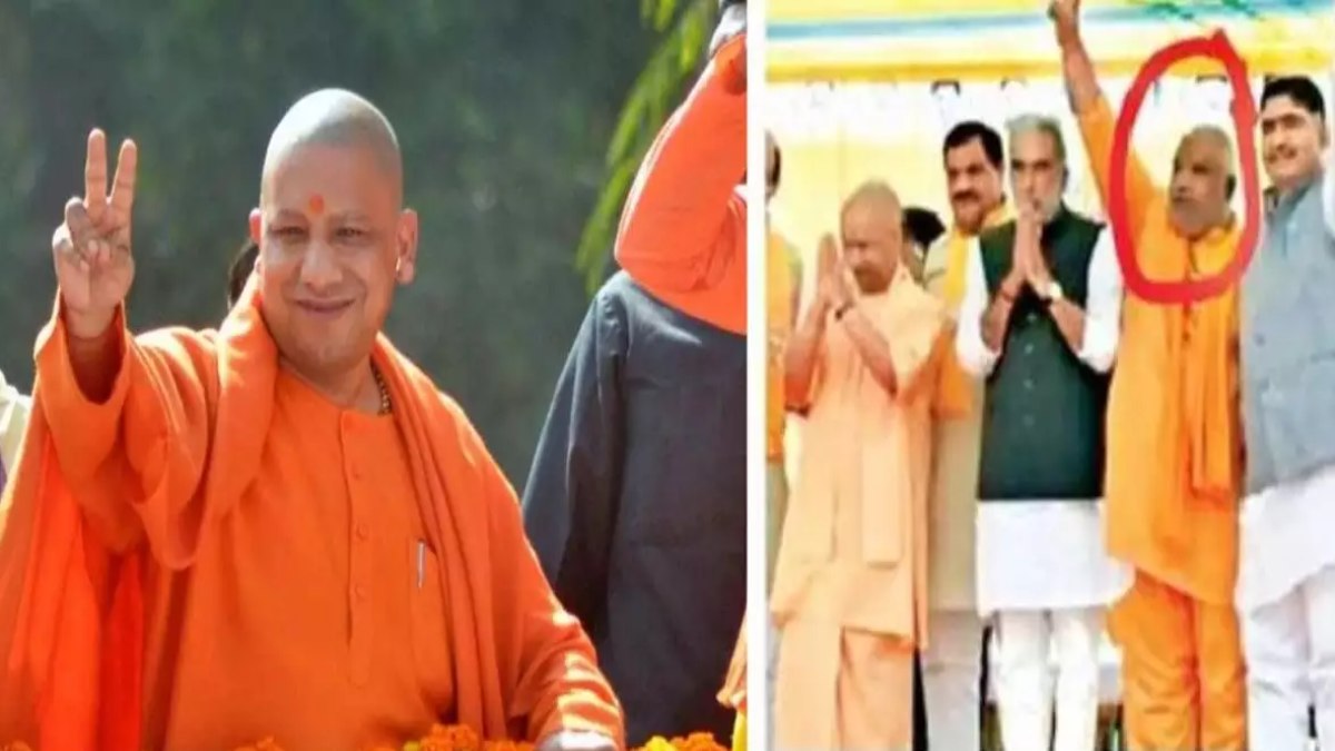 CM योगी के साथ दिखा नूंह हिंसा का आरोपी, BJP को दिया समर्थन, मंच पर थे केंद्रीय मंत्री समेत कई दिग्गज नेता