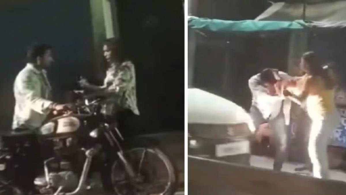 मनचले को अच्छा सबक सिखाया… छेड़खानी करने पर 2 लड़कियों ने युवक पर जमकर बरसाए थप्पड़, देखें वायरल VIDEO