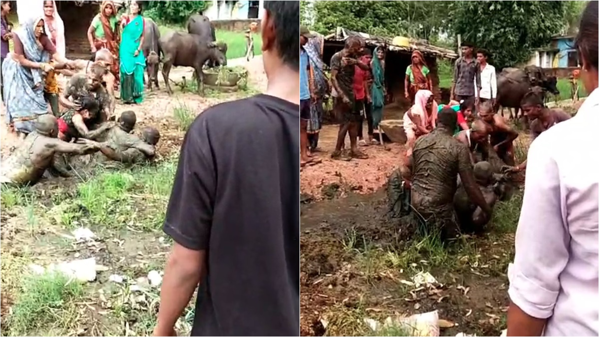 बुजुर्ग को गोबर से भरे कीचड़ में जिंदा गाड़ने की कोशिश: हैवानियत की हदें की पार, VIDEO देख दहल उठेगा दिल