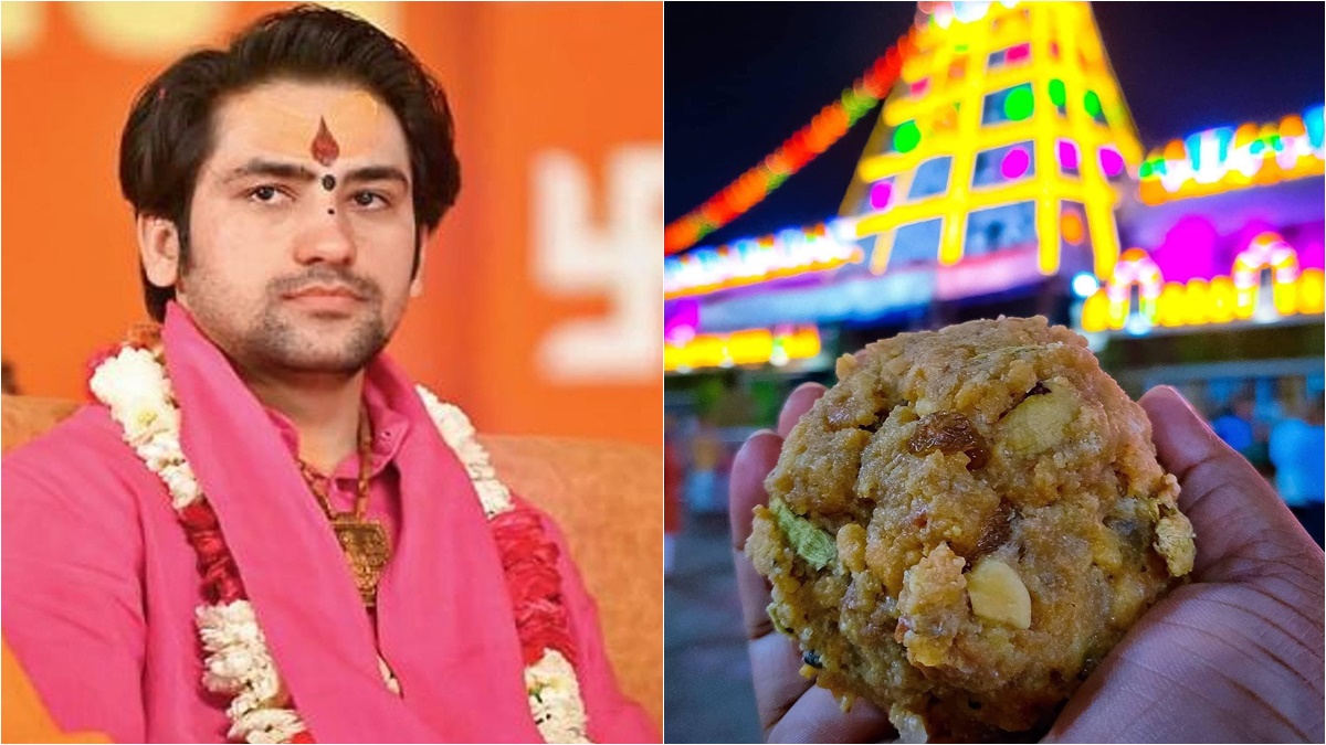बालाजी के प्रसाद में चर्बी मिलने पर भड़के पंडित धीरेंद्र शास्त्री, कहा- सभी तीर्थ स्थल में जांच करें सनातनी, दोषियों को फांसी की सजा देने की मांग