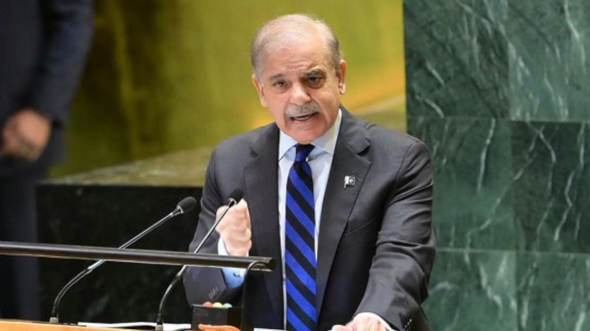 पाकिस्तान के प्रधानमंत्री शहबाज शरीफ ने संयुक्त राष्ट्र महासभा में फिर उठाया कश्मीर मुद्दा, भारत ने भाषण को बताया ‘हास्यास्पद’