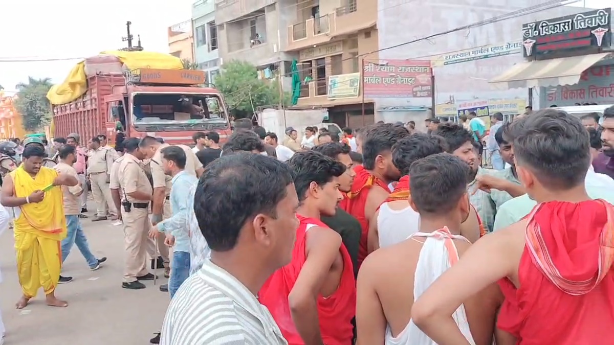 तेज रफ्तार का कहर: नो एंट्री में घुसे ट्रक ने युवक को कुचला, मौके पर मौत
