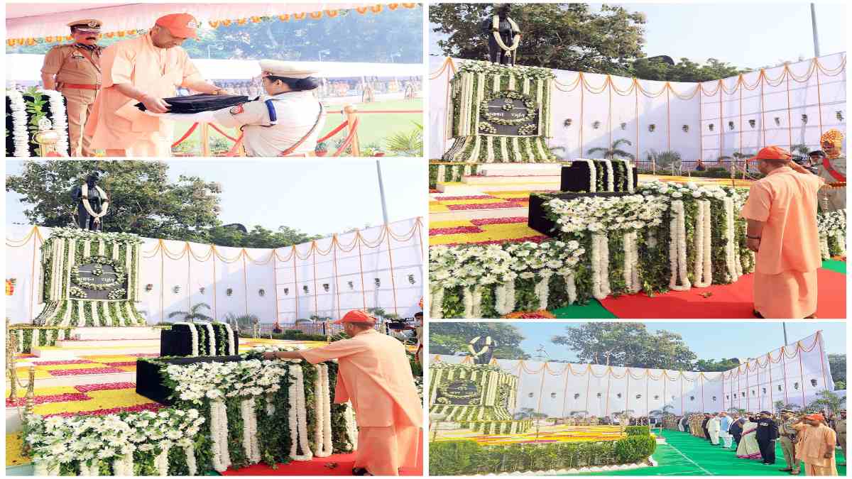 CM योगी का बड़ा ऐलान: पुलिस स्मृति दिवस पर दी सौगात, इतने प्रतिशत बढ़ाया वर्दी भत्ता