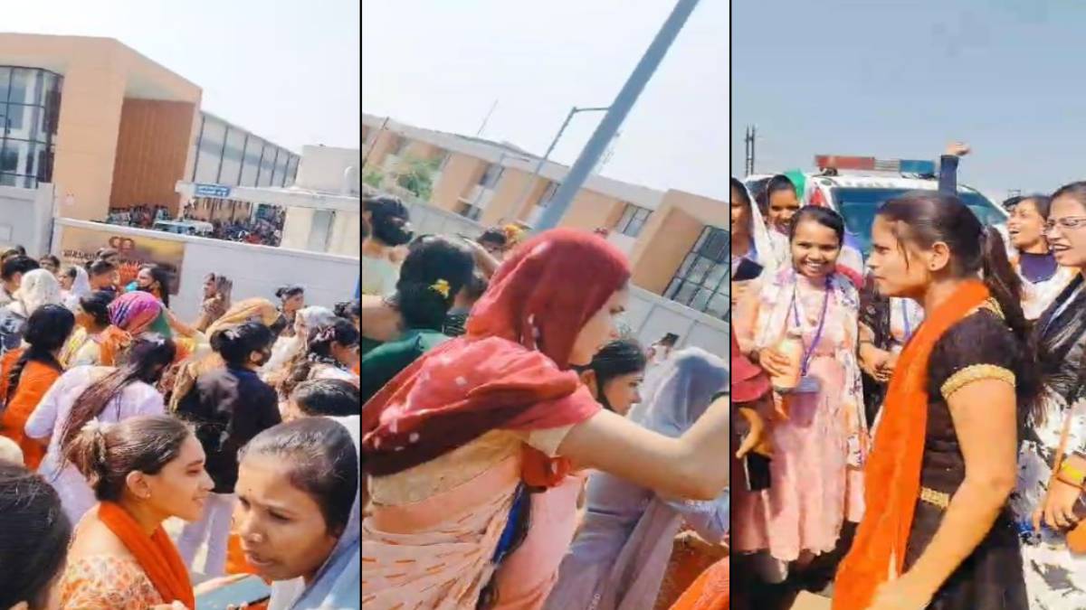 दिवाली का बोनस नहीं मिलने पर हंगामा: फैक्ट्री के बाहर कर्मचारियों ने किया प्रदर्शन, सुरक्षा गार्ड ने महिलाओं से की धक्कामुक्की, एक घायल