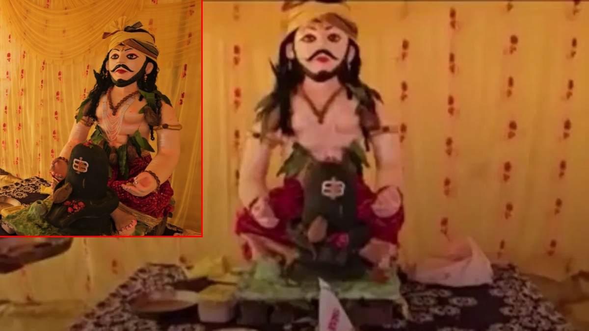 शारदीय नवरात्रि 2024ः MP में यहां देवी दुर्गा का नहीं, रावण का सजता है पंडाल, मूर्ति की स्थापना कर नौ दिन होती है विशेष पूजा