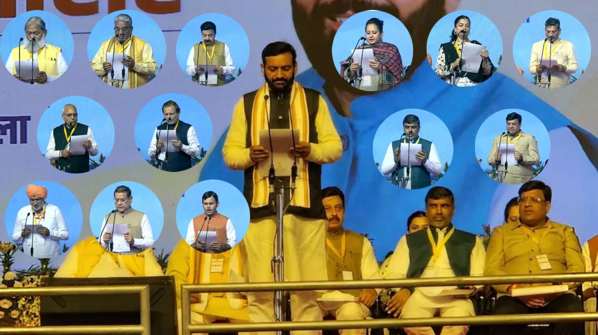 ये हैं सीएम नायब सिंह सैनी के 13 ‘रत्न’: 5 ओबीसी, जाट-ब्राह्मण, SC वर्ग से 2-2 और राजपूत-पंजाबी व वैश्य समाज से एक मंत्री बनें, जानें इनकी पूरी कुंडली
