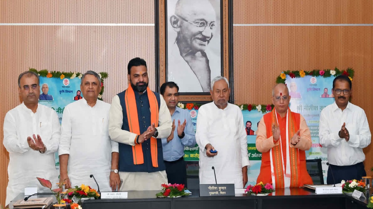 CM नीतीश कुमार ने 1.52 लाख किसानों को दिया दिवाली का तोहफा, खातों में भेजे 101 करोड़