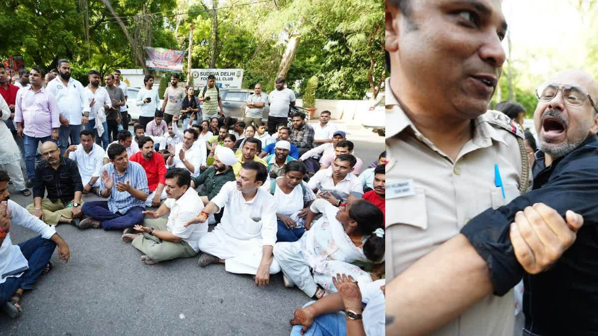 दिल्ली में बस मार्शल मुद्दे पर हंगामे के बाद सौरभ भारद्वाज सहित AAP के 5 विधायकों पर FIR