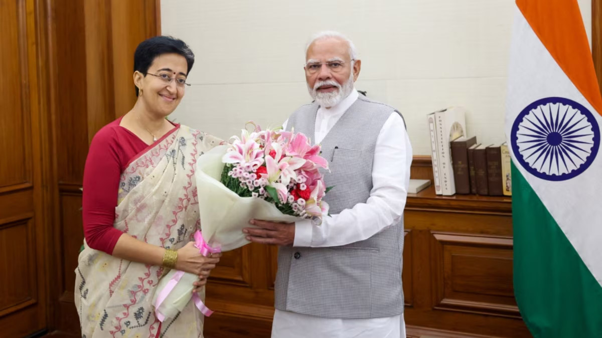 PM मोदी से मिलीं आतिशी, दिल्ली CM बनने के बाद पहली बार मुलाकात