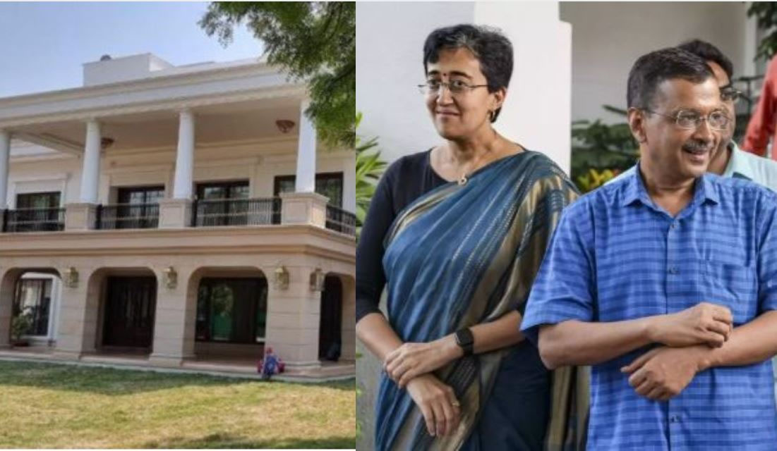 दिल्ली मुख्यमंत्री आवास सील, CM आतिशी का सामान बाहर निकालने का दावा , जानिए पूरा मामला