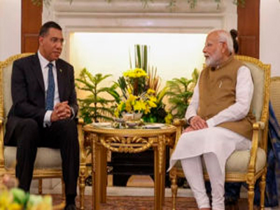 जमैका के प्रधानमंत्री की भारत दौरे पर सुरक्षा में चूक , संसद के गेट पर रोका