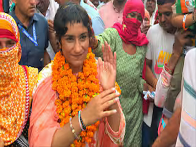 Haryana Exit Poll Results: विनेश फोगाट की सीट पर भारी वोटिंग, कौन जीतेगा जुलाना का चुनाव?