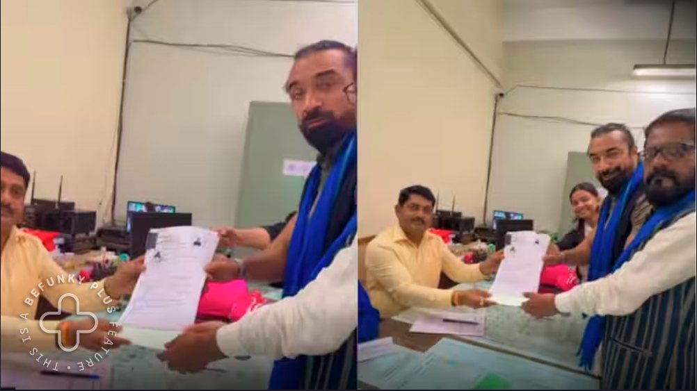 Bigg Boss फेम एजाज खान भी लड़ेंगे चुनाव, महाराष्ट्र चुनाव में इस सीट से भरा नामांकन, इस पार्टी ने दिया है टिकट- Ajaz Khan Files Nomination