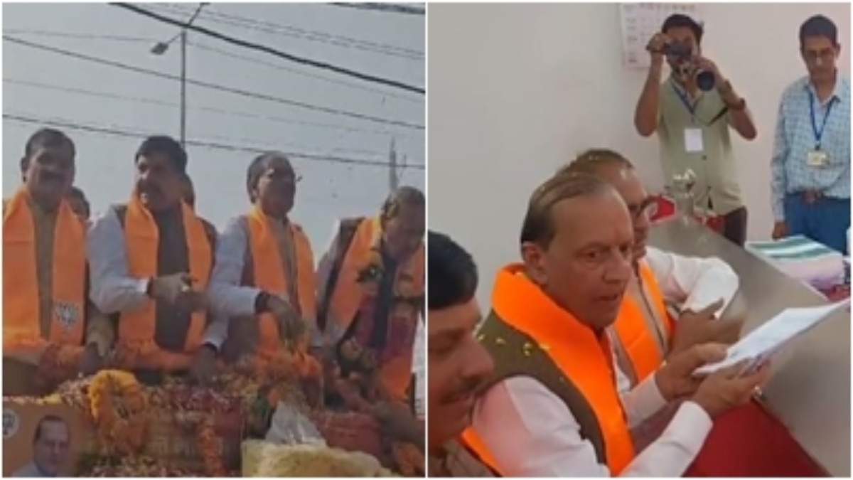बुधनी में बीजेपी ने दिखाया दम: रमाकांत भार्गव ने दाखिल किया नामांकन, CM डॉ मोहन, शिवराज समेत कई दिग्गज हुए शामिल  