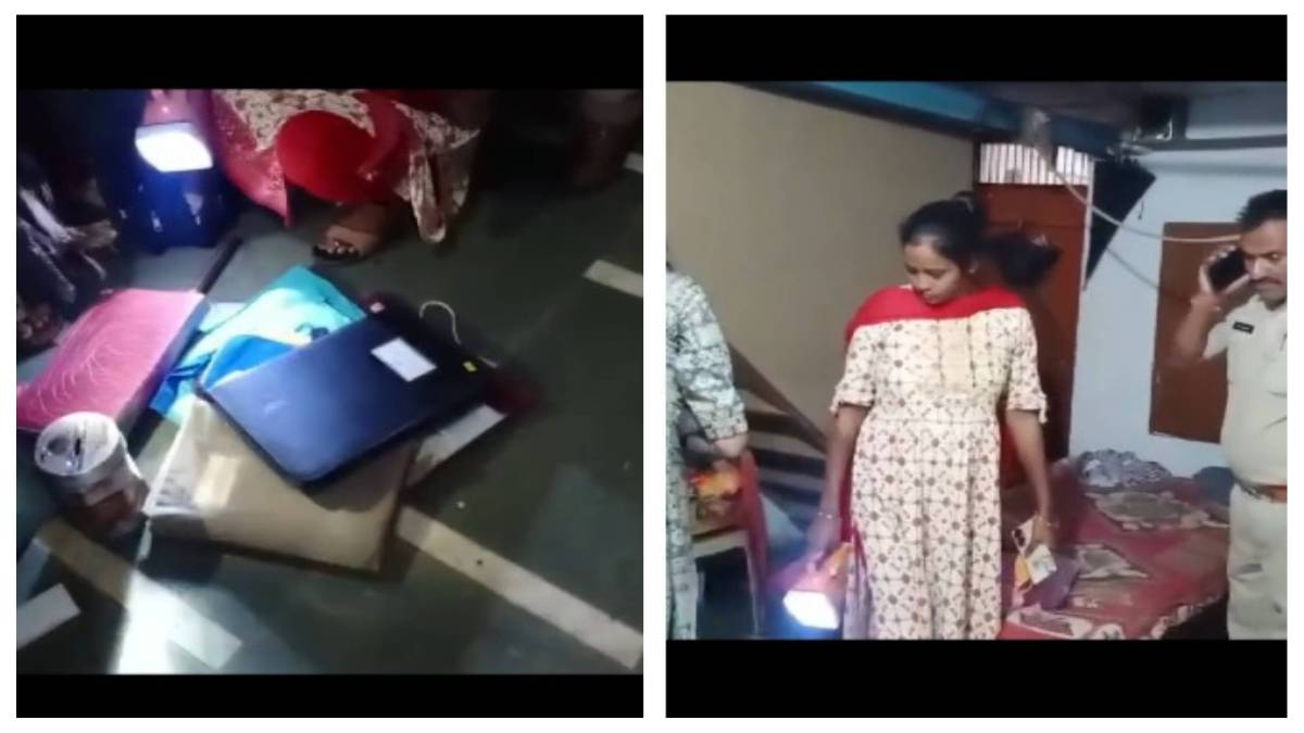 दीवार में सेंध लगाकर घुसे चोर: मकान मालिक की नींद खुली तो बंधक बनाकर दिया वारदात को अंजाम, जांच में जुटी पुलिस