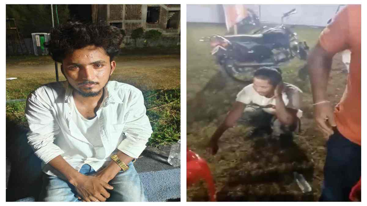 MP में गरबा महोत्सव में घुसे मुस्लिम युवक: उज्जैन और इंदौर में बजरंग दल ने पकड़ा, एक की जेब में अश्लील सामग्री, दूसरे के मोबाइल में मिले लड़कियों के VIDEO