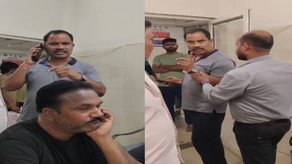 SI और डॉक्टर के बीच विवाद: सिर्फ इस बात को लेकर हुई कहासुनी, SP के पास पहुंचा मामला, VIDEO VIRAL