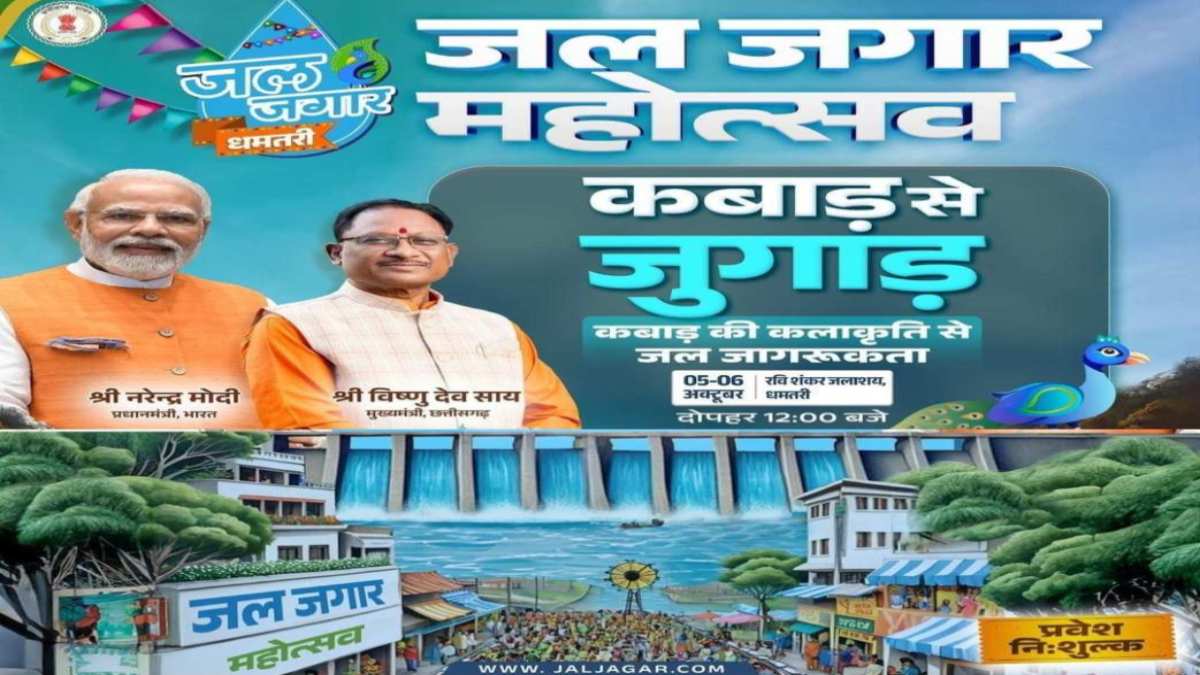 गंगरेल डेम में जल-जगार महोत्सव का आयोजन, पार्किंग व्यवस्था और रूट चार्ट हुआ जारी…