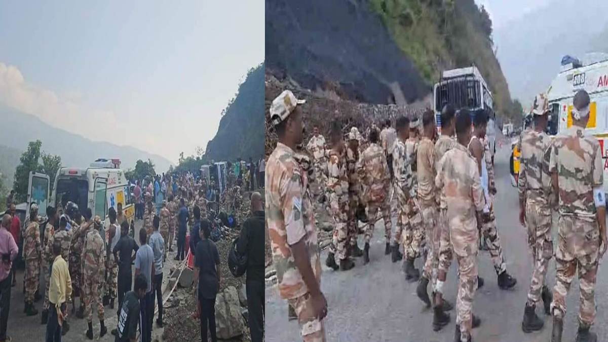 चुनाव ड्यूटी से लौट रहे ITBP के जवानों से भरी बस हाइवे में पलटी, 7 जवान हुए घायल, जानिए बाकी जाबांजों का हाल…