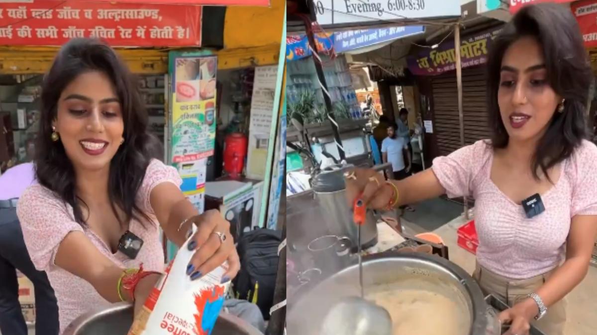 Model Chai Wali : 2 साल से लोगों को चाय पिला रहीं Miss Gorakhpur, टपरी पर आते ही लड़कों की लग जाती है लंबी लाइन