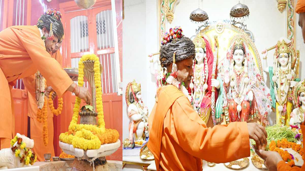 Dussehra 2024 : विजयदशमी पर गोरक्षपीठाधीश्वर योगी आदित्यनाथ ने की पूजा अर्चना, मठ में हुआ विशिष्ट अनुष्ठान