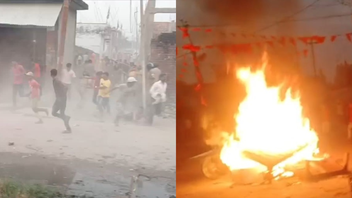 प्रतिमा विसर्जन के दौरान दो समुदायों में झड़प, पथराव और फायरिंग भी हुई, गोली लगने से युवक की मौत