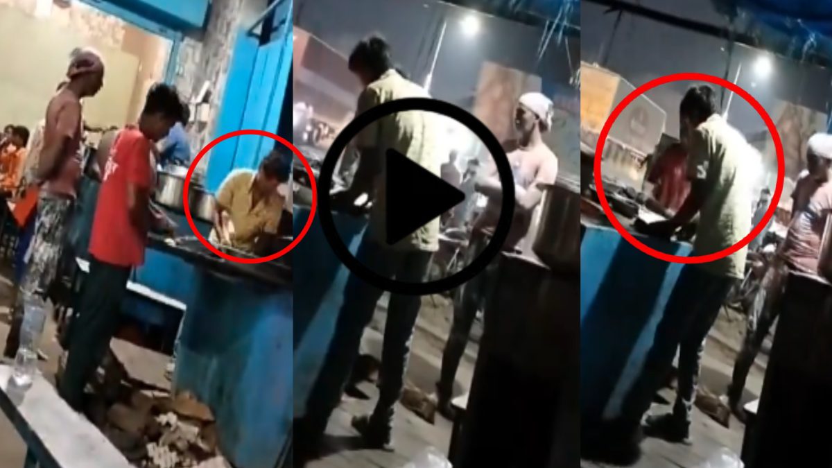 ये सब क्या चल रहा है? रोटी में थूक लगाकर सेकने की घटना फिर आई सामने, देखिए VIDEO