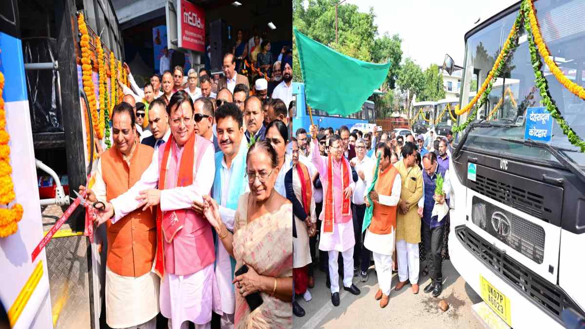 ‘इस दशक को उत्तराखंड का दशक बनाना है’, CM धामी ने नई बसों को दिखाई हरी झंडी, बोले- किफायती यात्रा का…