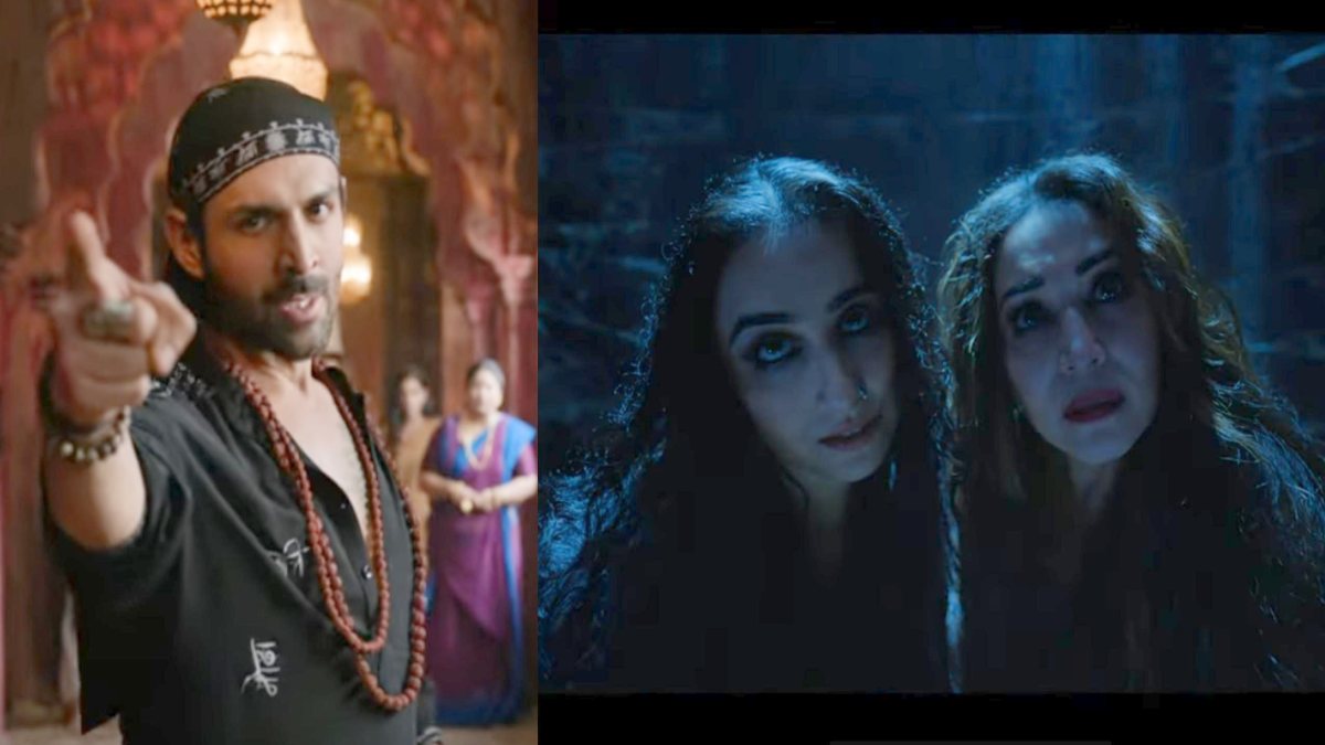 Bhool Bhulaiyaa 3 का ट्रेलर हुआ लॉन्च, इस बार 2 मंजुलिका का सामना करेंगे रूह बाबा …
