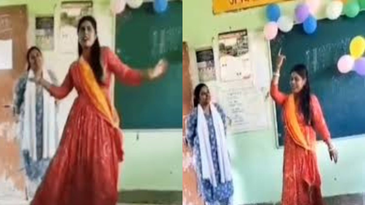 ‘आज की रात हुस्न का मजा आंखों से लीजिए’… अश्लील गाने में जमकर ठुमके लगाते दिखीं प्रिसिंपल, VIDEO में देखें क्या शिक्षा मिल रही