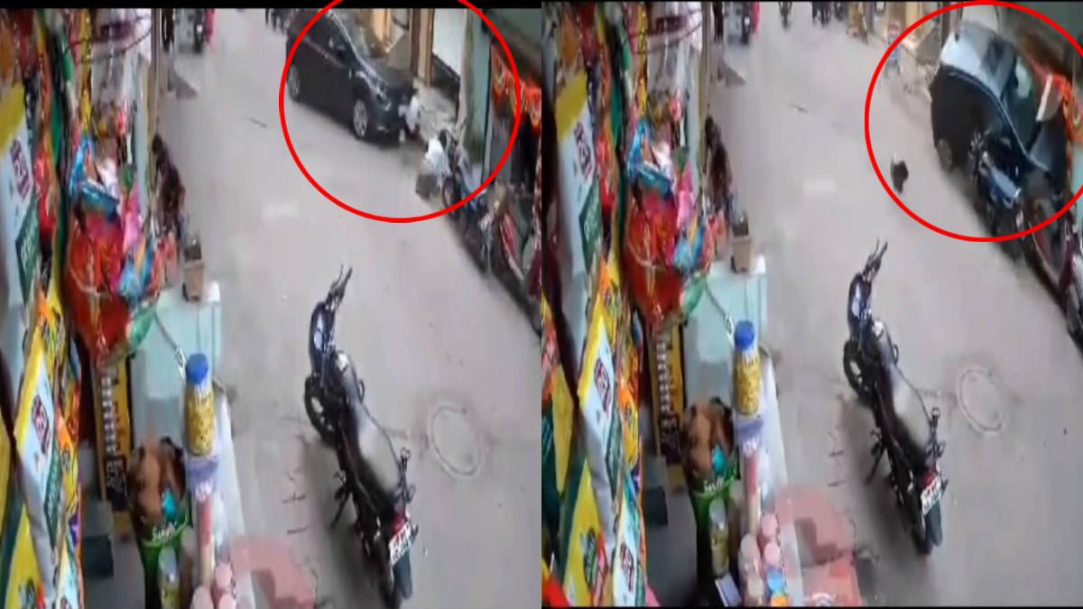 MP Accident: घर के बाहर रंगोली बना रही बच्चियों को कार ने रौंदा, हालत गंभीर, VIDEO देख खड़े हो जाएंगे रोंगटे