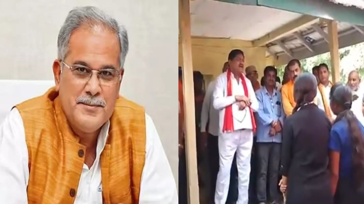 मंत्री दयालदास बघेल का वीडियो भूपेश बघेल ने किया शेयर, कहा- कॉलेज हटेगा-काम धंधा चलेगा