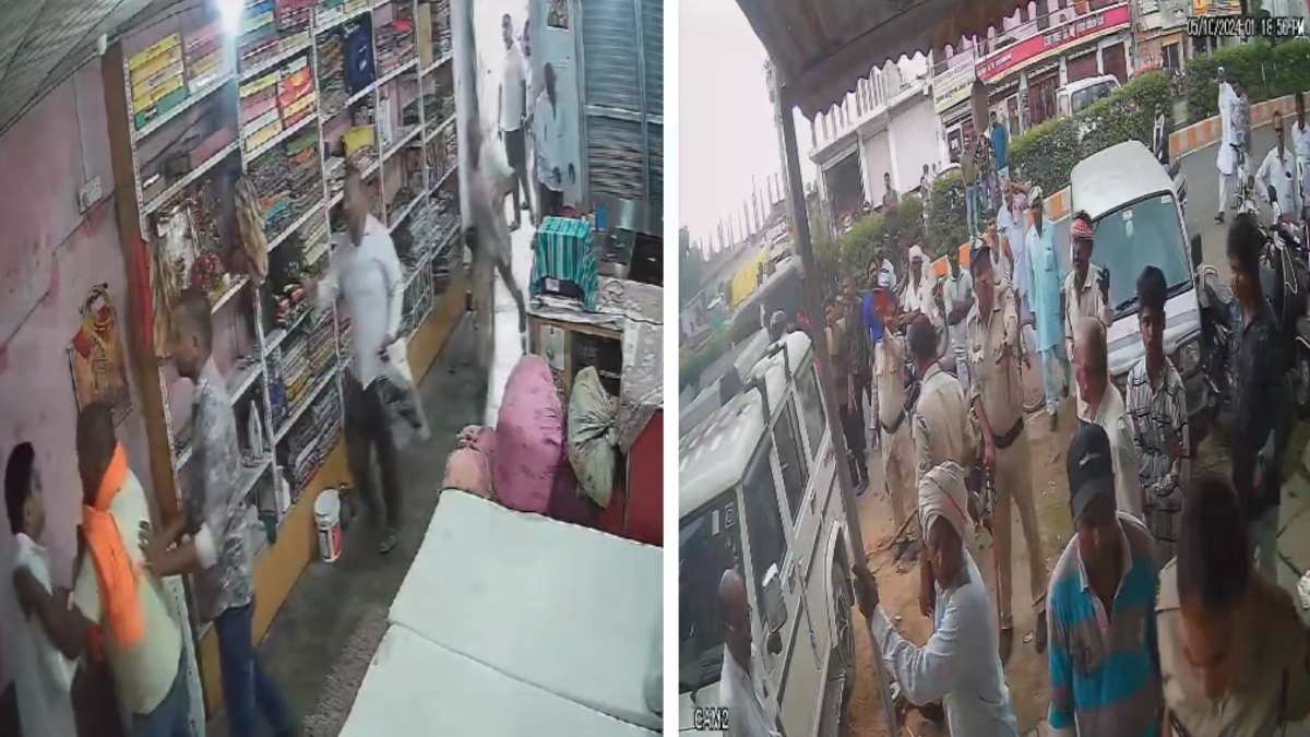 जमीन नापने को लेकर बाप-बेटे पर हमलाः 6 लोगों ने घर में घुसकर की मारपीट, पुलिसकर्मी बने मूकदर्शक, Video Viral