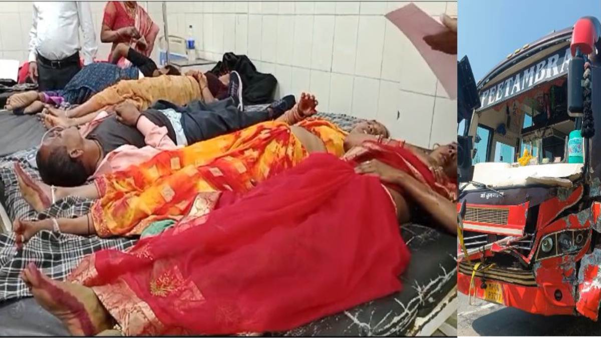 बड़ा हादसा टलाः ट्रैक्टर ट्राली को बस ने पीछे से मारी टक्कर, घायल 15 यात्री में महिलाएं और बच्चे भी शामिल, दो गंभीर ग्वालियर जिला अस्पताल रेफर