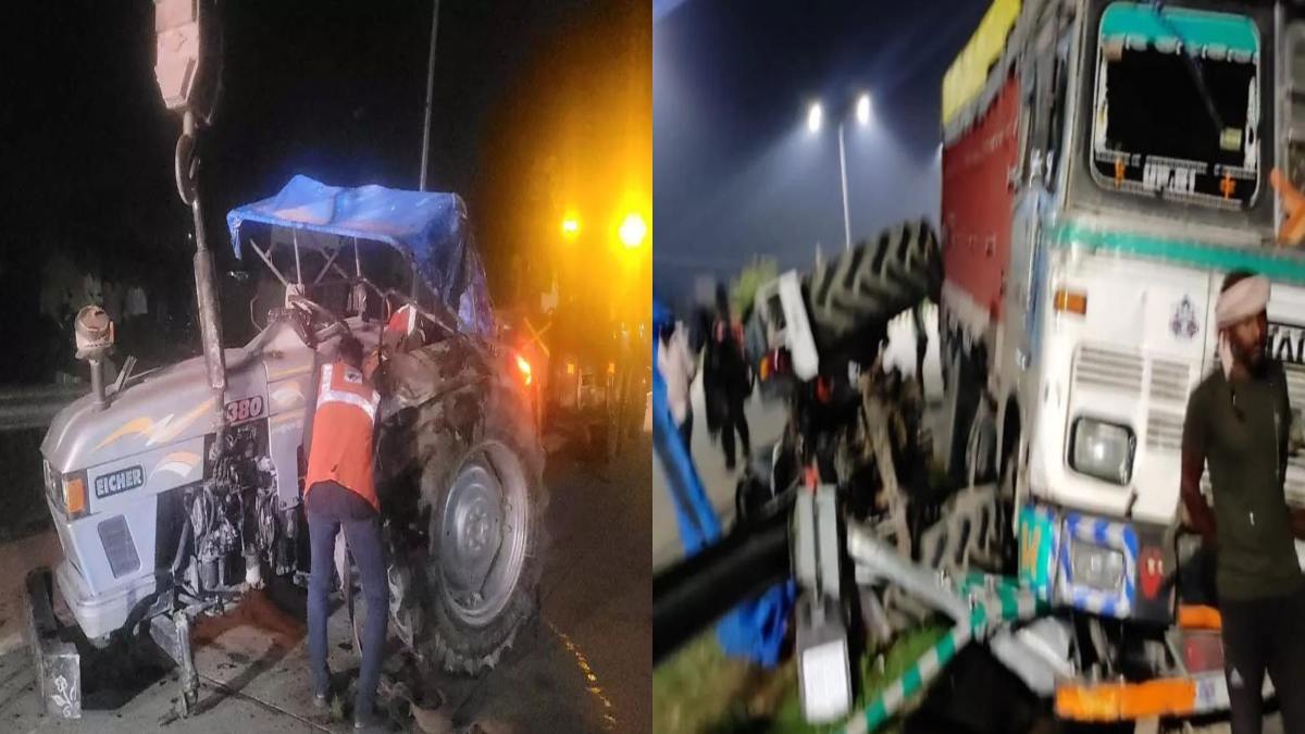 सड़क पर बिछी लाशें ही लाशेंः तेज रफ्तार ट्रक ने ट्रैक्टर-ट्रॉली को मारी ठोकर, मौके पर 10 मजदूरों की मौत, 3 गंभीर घायल