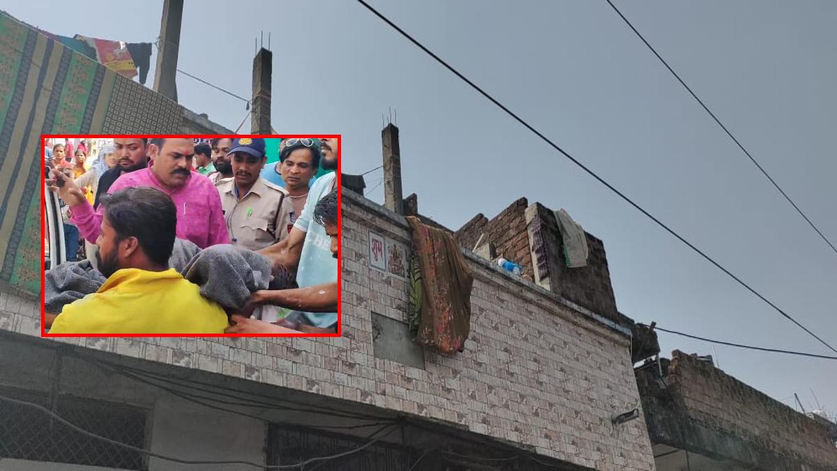 राजधानी में हाईटेंशन लाइन से झुलसी महिला: घर की छत पर कर रही थी काम, नवरात्रि के दिनों चार युवक भी आए थे चपेट में