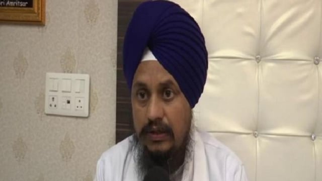 हरप्रीत सिंह का इस्तीफा शिरोमणि गुरुद्वारा प्रबंधक कमेटी ने किया नामंजूर