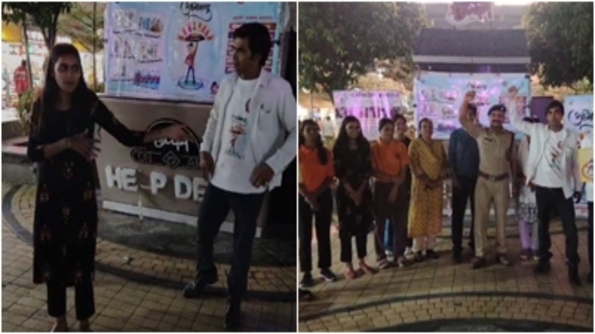 ‘मैं भी हूं अभिमन्यु’ अभियान: नुक्कड़ नाटक के जरिए पुलिस कर रही लोगों को जागरूक, महिलाओं की सुरक्षा व सम्मान की दिलाई शपथ