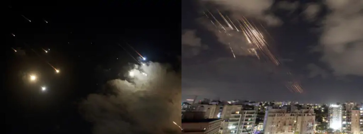 Iran-Israel Conflict Video: ईरान ने मिनटों में इजरायल पर दागे 200 से ज्यादा बैलेस्टिक मिसाइल, नुकसान रत्ती भर भी नहीं, क्या फेल हो गया ईरान का इजरायल पर हमला?