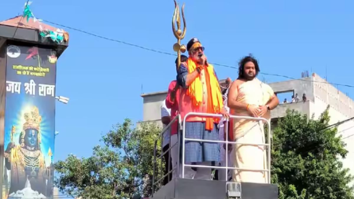 जब तक मेरे शरीर में खून है तब तक… पुलिस अफसर पर भड़के केंद्रीय मंत्री, बीच सड़क पढ़ी हनुमान चालीसा, कार्यकर्ताओं ने लगाए जय श्री राम के नारे