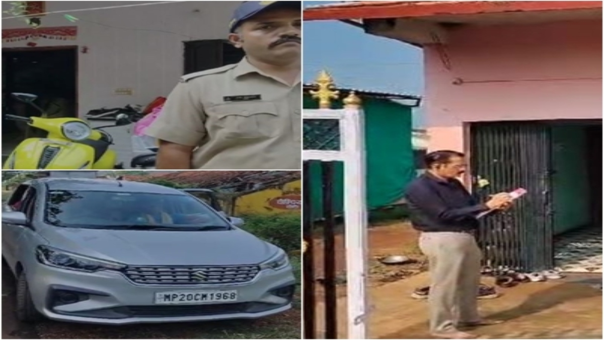 MP में लोकायुक्त का बड़ा एक्शन: बैरागढ़ में सरकारी कर्मचारी के घर दी दबिश, डिंडोरी में पंचायत सचिव के यहां मारी रेड, इस मामले में हो रही जांच