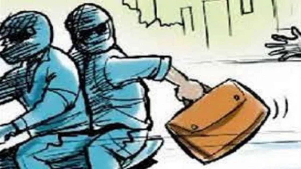 फसल बेचकर आए किसान से ढाई लाख रुपए की लूट: विरोध करने पर बाइक सवार बदमाशों ने मारी गोली, पैसों से भरा बैग लेकर हुए फरार  