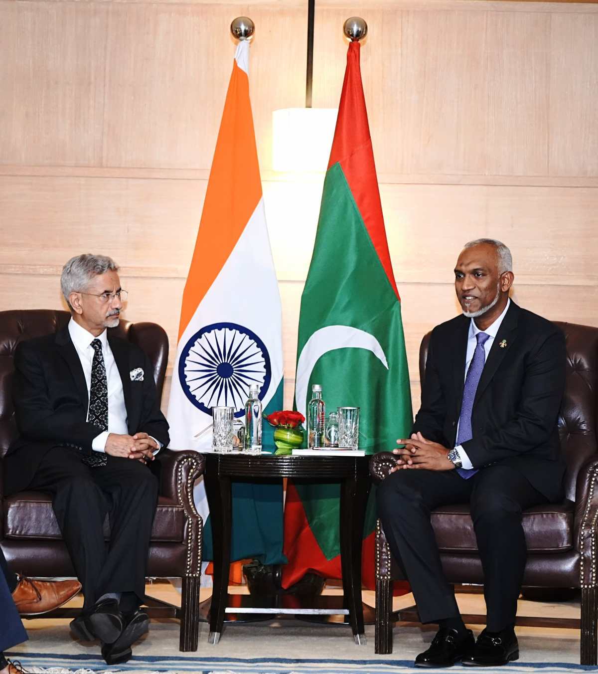 अब आया ऊंट पहाड़ के नीचे! मालदीव राष्ट्रपति मोहम्मद मुइज्जू की अक्ल आई ठिकाने, गिड़गिड़ाकर बोले- भारत की सुरक्षा को कभी नुकसान नहीं पहुंचाएंगे- Mohamed Muizzu in India