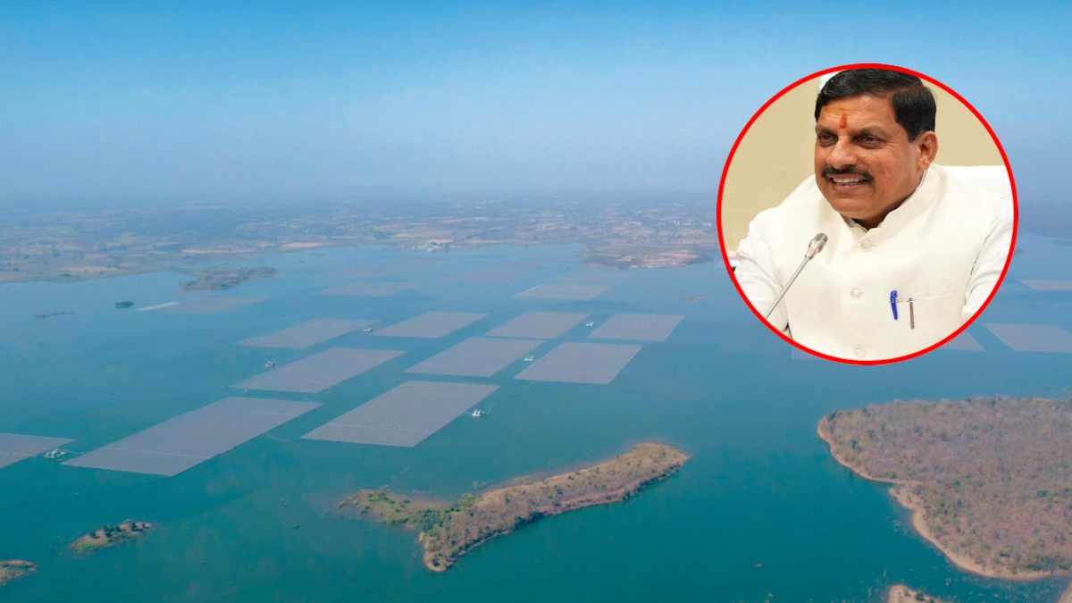 मां नर्मदा के आंचल पर तैरता एशिया का सबसे बड़ा ‘फ्लोटिंग सोलर प्लांट’, CM डॉ मोहन ने जताई खुशी, कहा- ऊर्जा के क्षेत्र में आत्मनिर्भरता का एक महत्वपूर्ण कदम