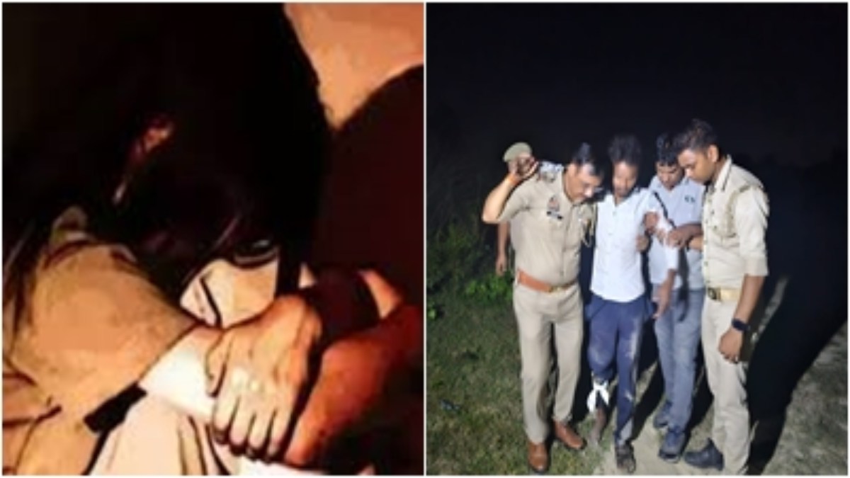 रेप के आरोपी से पुलिस की मुठभेड़: पैर में गोली लगने से घायल, 8 साल की बच्ची के साथ किया था घिनौना काम  