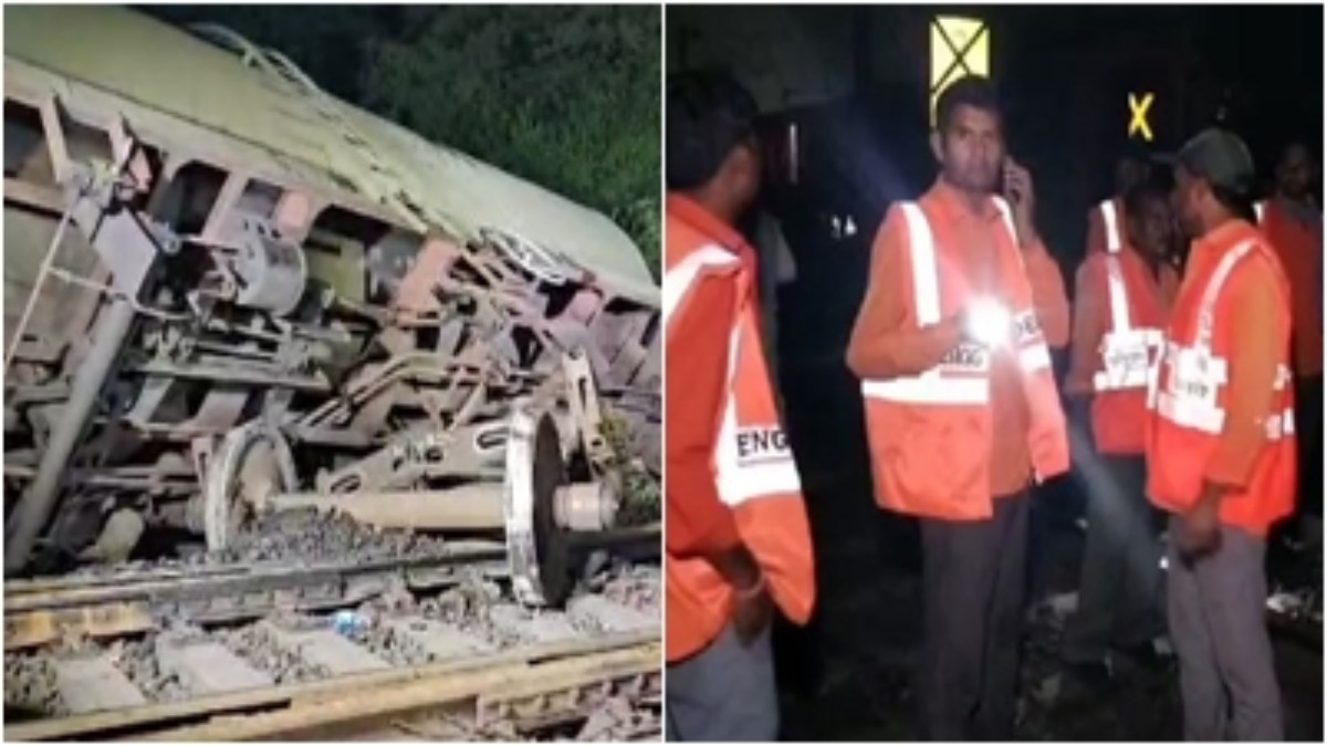 MP रेल हादसा: रतलाम में पेट्रोल से भरी मालगाड़ी के 3 डिब्बे पटरी से उतरे, यातायात प्रभावित 