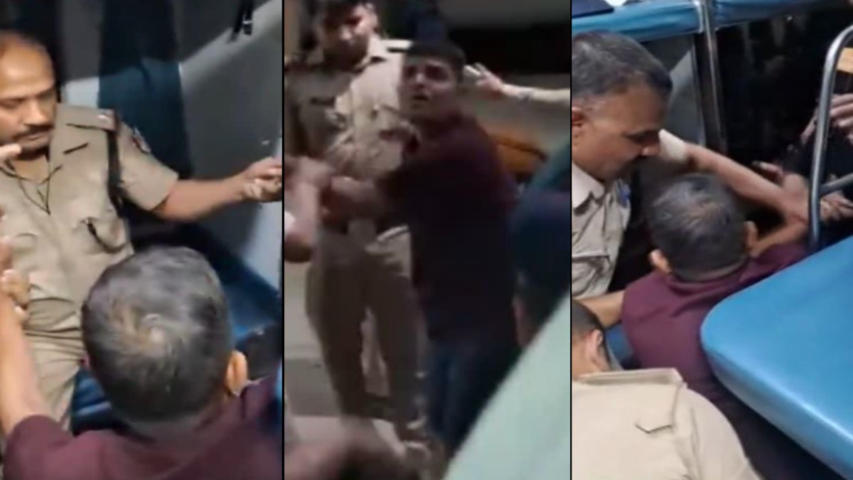 ट्रेन की AC खराब होने पर हंगामा: शिकायत करने पर RPF ने यात्री को घसीटा, बोगी से नीचे उतारकर की पिटाई, VIDEO वायरल
