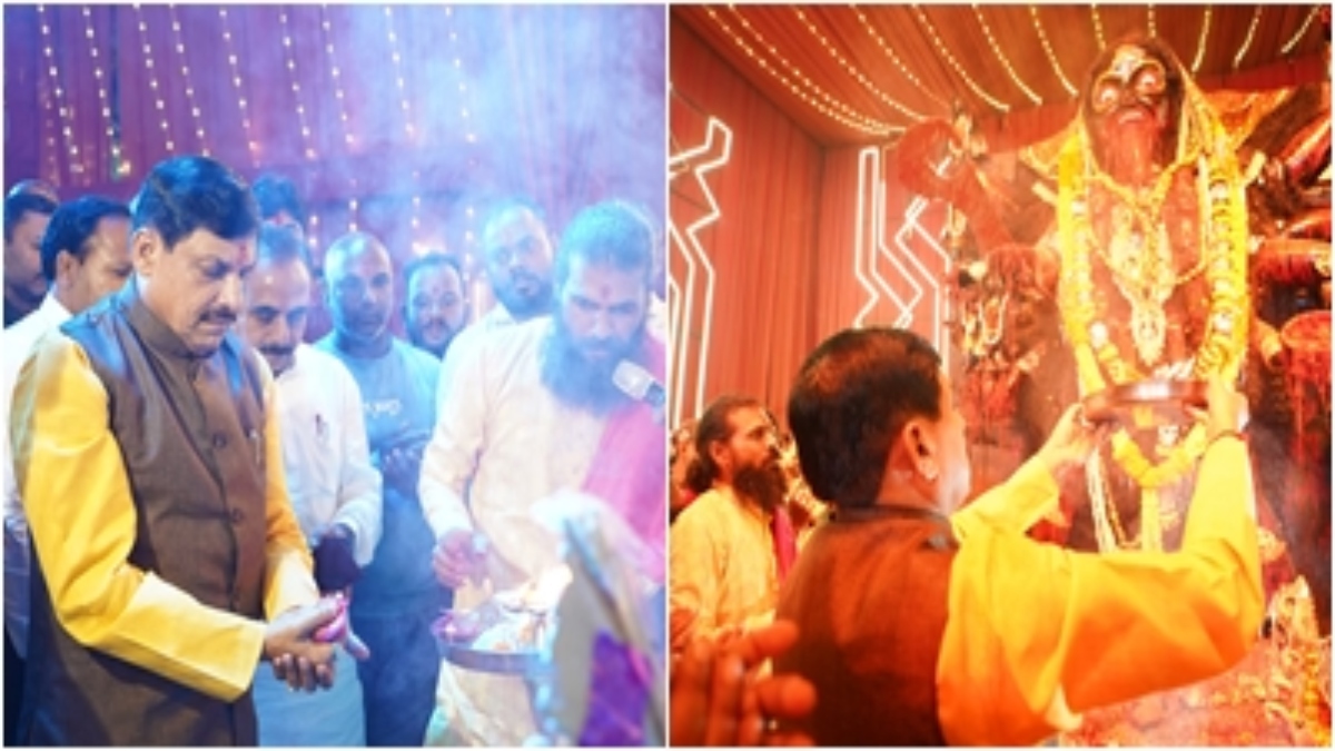 उज्जैन में माता रानी की CM डॉ मोहन यादव ने की आरती, प्रदेशवासियों के मंगल कामना का मांगा आशीर्वाद 