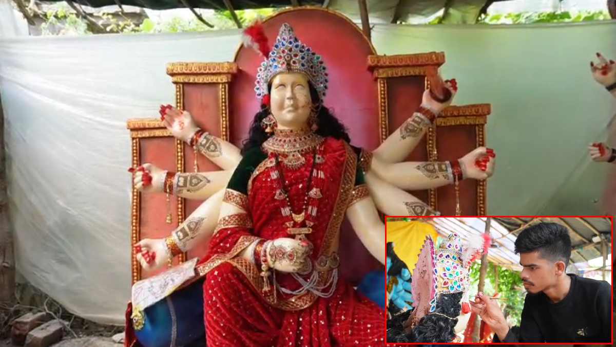 इस लड़के के हाथों में हैं जादू! बिना सांचे के बनाता है मिट्टी की आकर्षक मूर्तियां, मूर्तिकार बनने का सपना