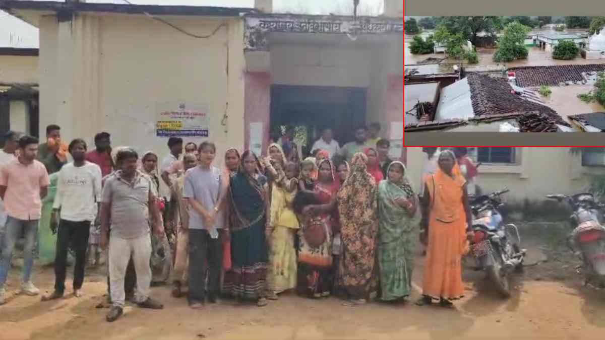 आपदा पीड़ितों को अब तक नहीं मिला मुआवजा: ग्रामीणों ने तहसील कार्यालय में किया हंगामा, रोजगार सहायक पर लगाया ये आरोप